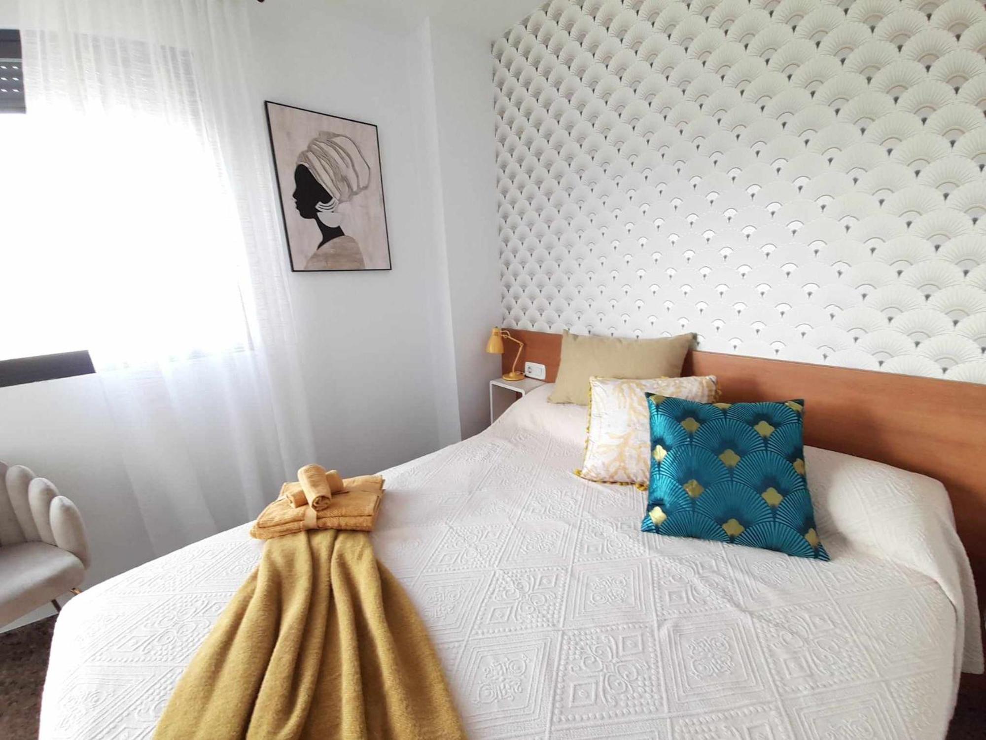 Apartament Ambar Gandia Playa-Grao Con Piscina Parking Ideal Para Familias ภายนอก รูปภาพ