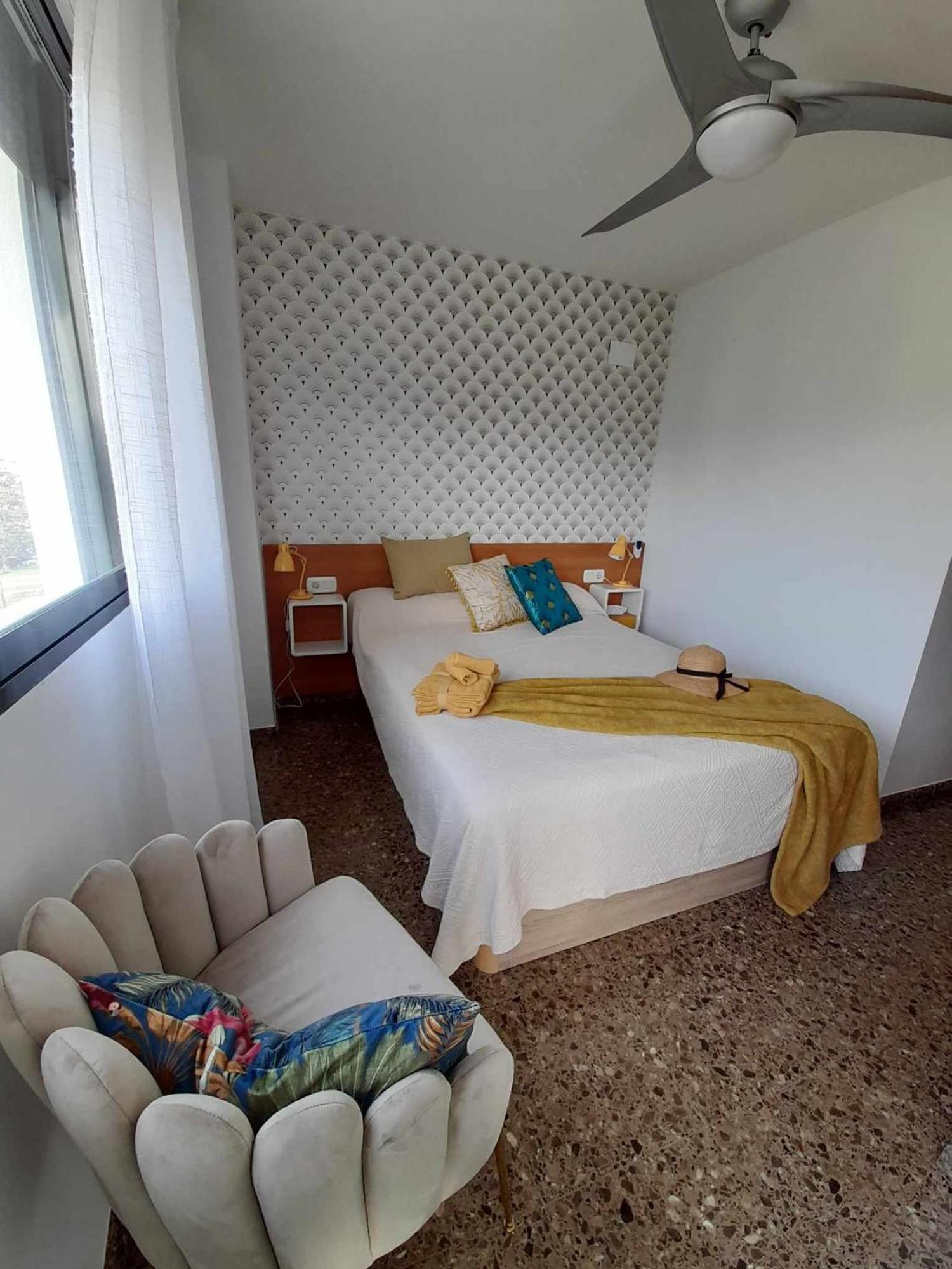 Apartament Ambar Gandia Playa-Grao Con Piscina Parking Ideal Para Familias ภายนอก รูปภาพ