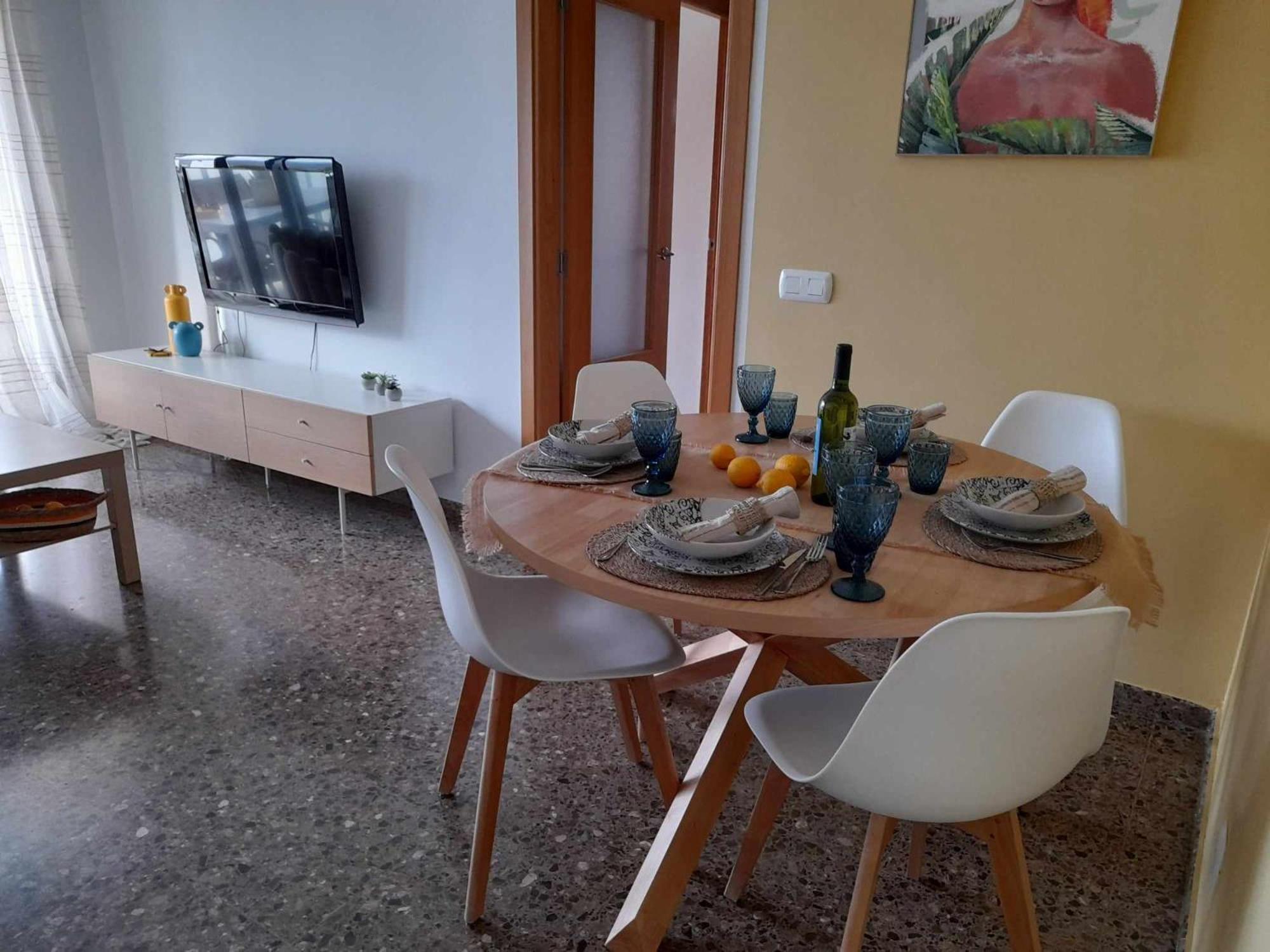 Apartament Ambar Gandia Playa-Grao Con Piscina Parking Ideal Para Familias ภายนอก รูปภาพ