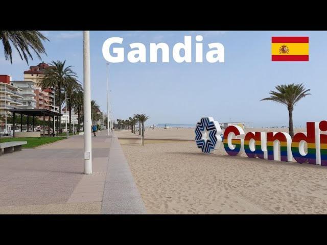 Apartament Ambar Gandia Playa-Grao Con Piscina Parking Ideal Para Familias ภายนอก รูปภาพ